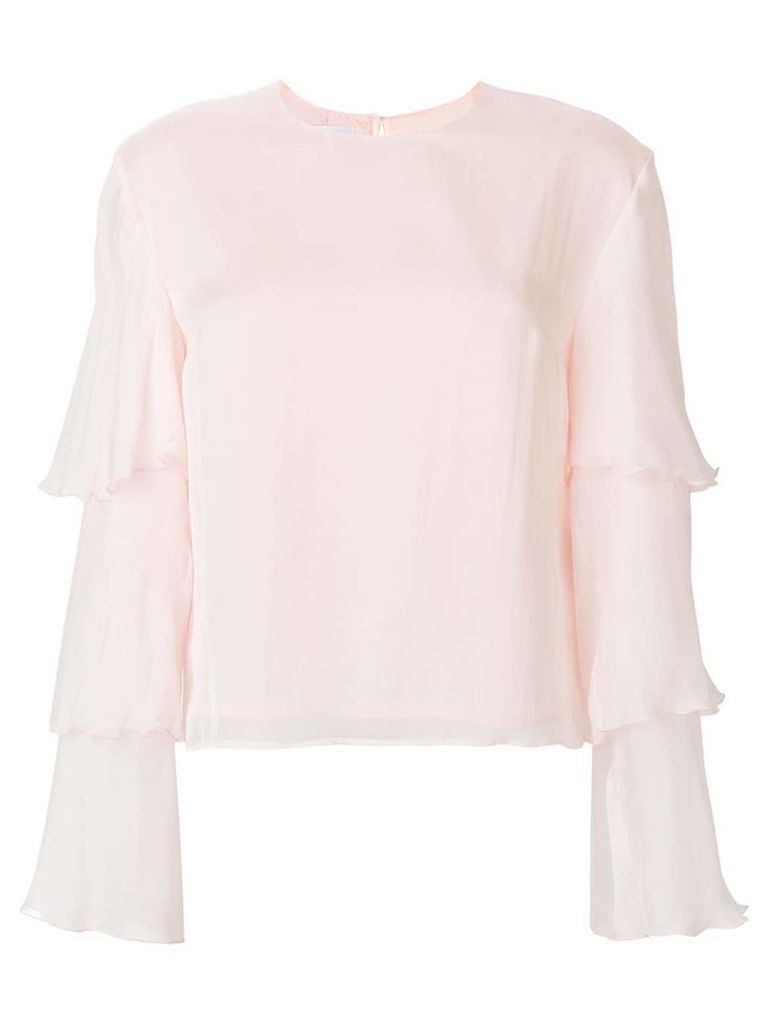Dondup layered sleeve T-shirt - Pink
