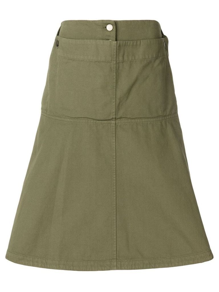JW Anderson fold front skirt - Green