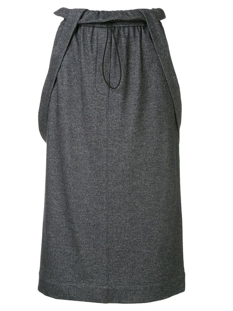 Tibi detachable strap skirt - Grey
