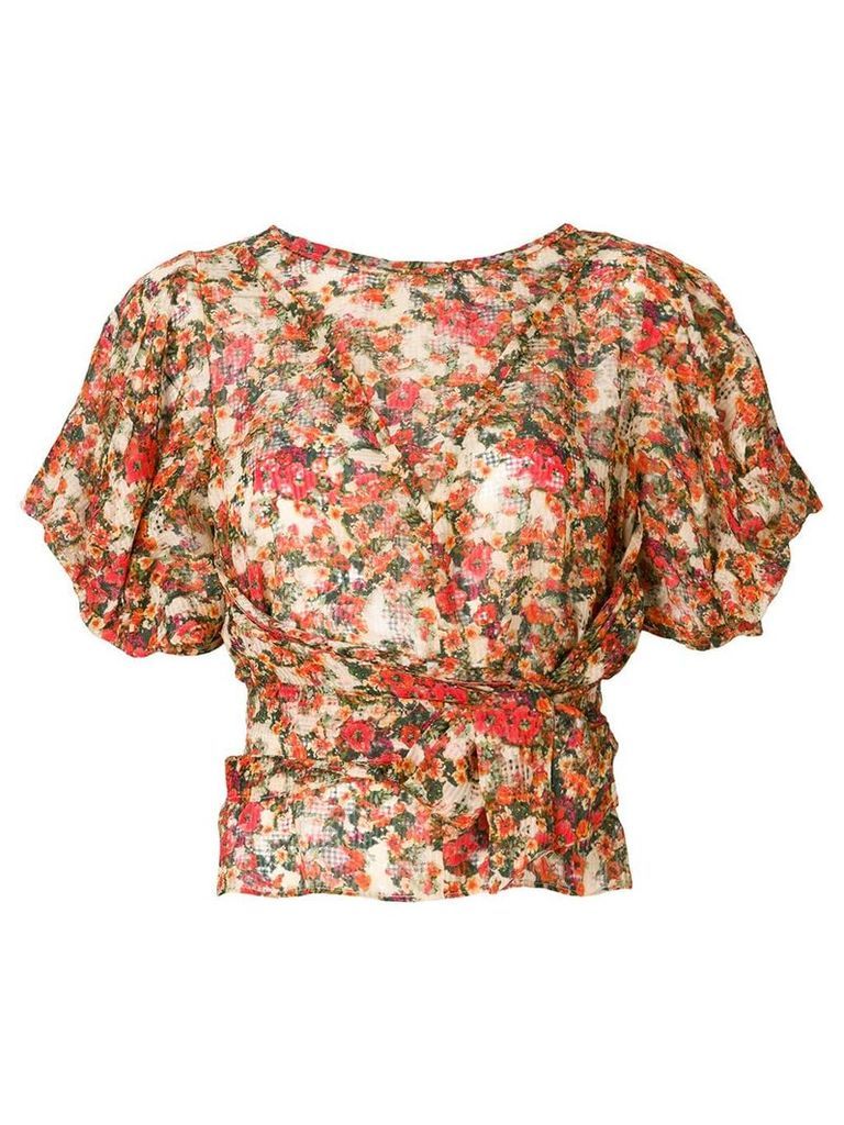 Isabel Marant floral print blouse - Multicolour