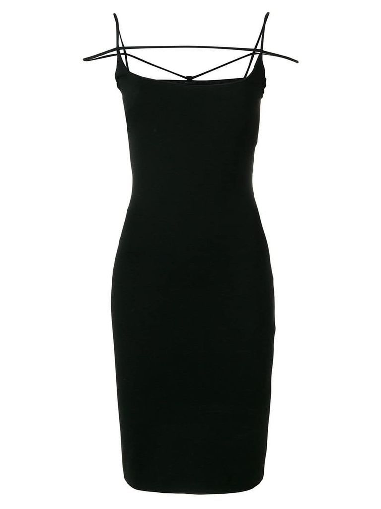 Dsquared2 strappy fitted dress - Black