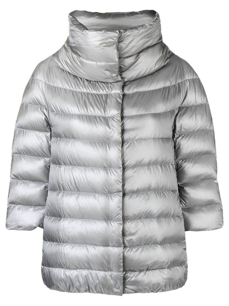 Herno zipped padded jacket - Grey