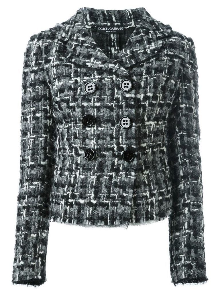 Dolce & Gabbana tweed jacket - Black