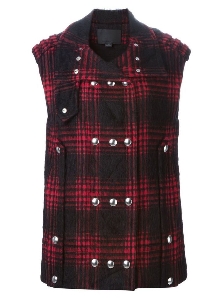 Alexander Wang double breasted waistcoat - Red