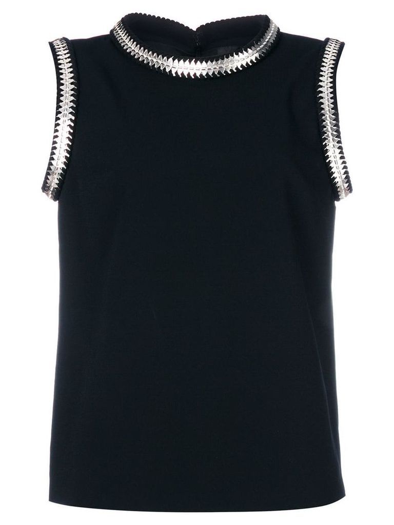 Dsquared2 metallic coin-embroidered blouse - Black