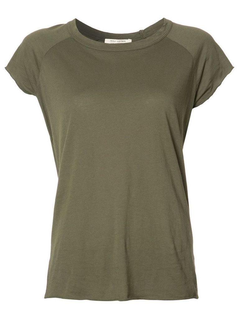 Nili Lotan short sleeved T-shirt - Green