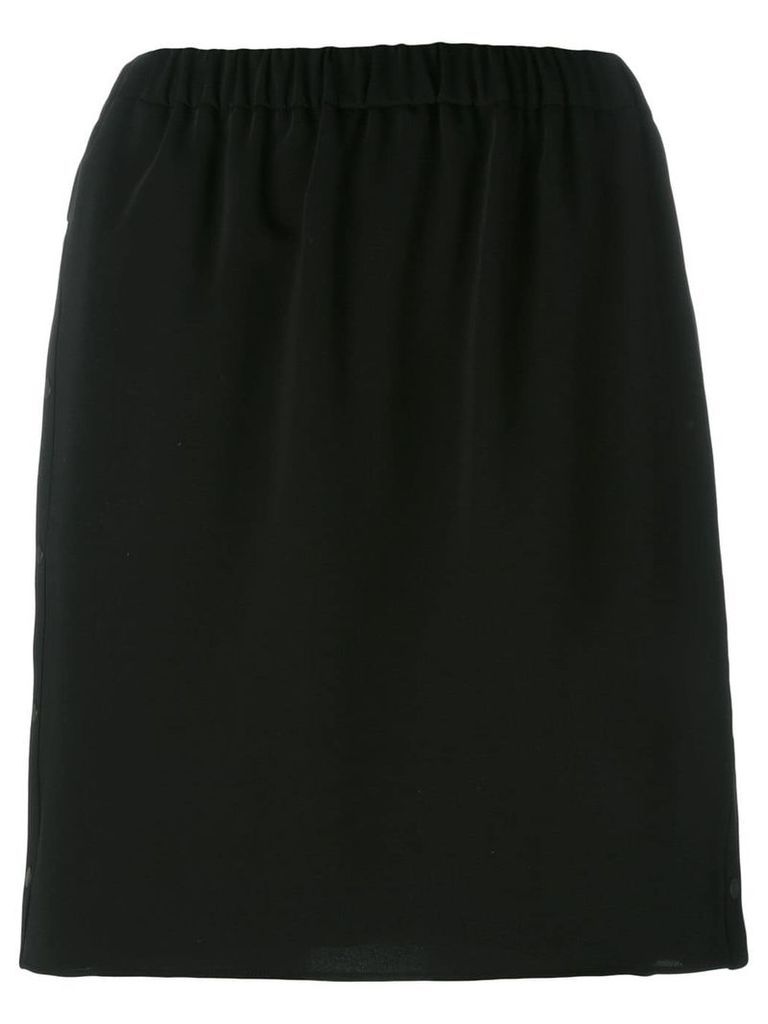 Kenzo elasticated waist skirt - Black