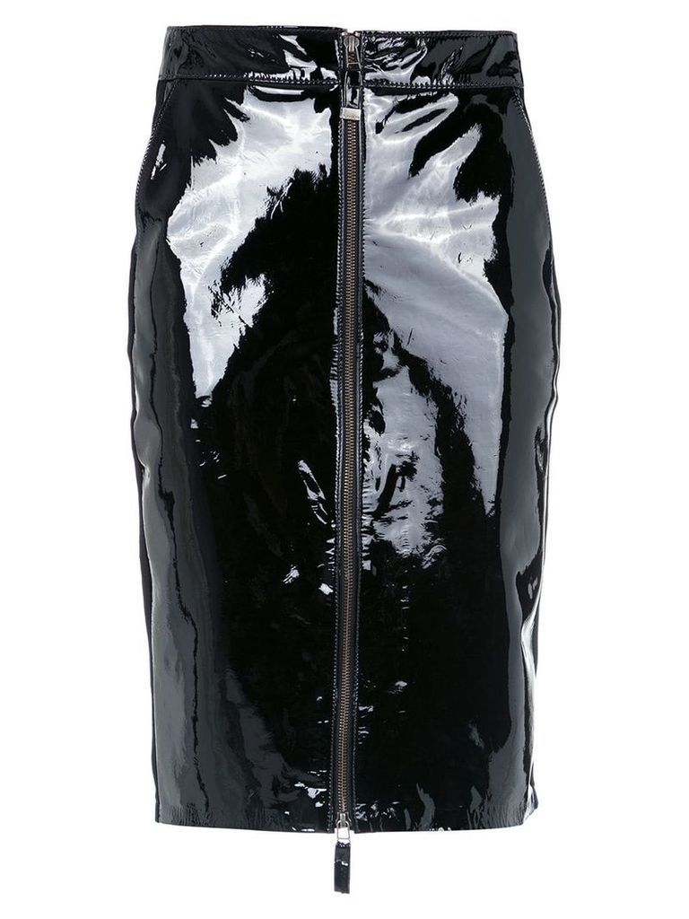 Tufi Duek patent leather skirt - Black