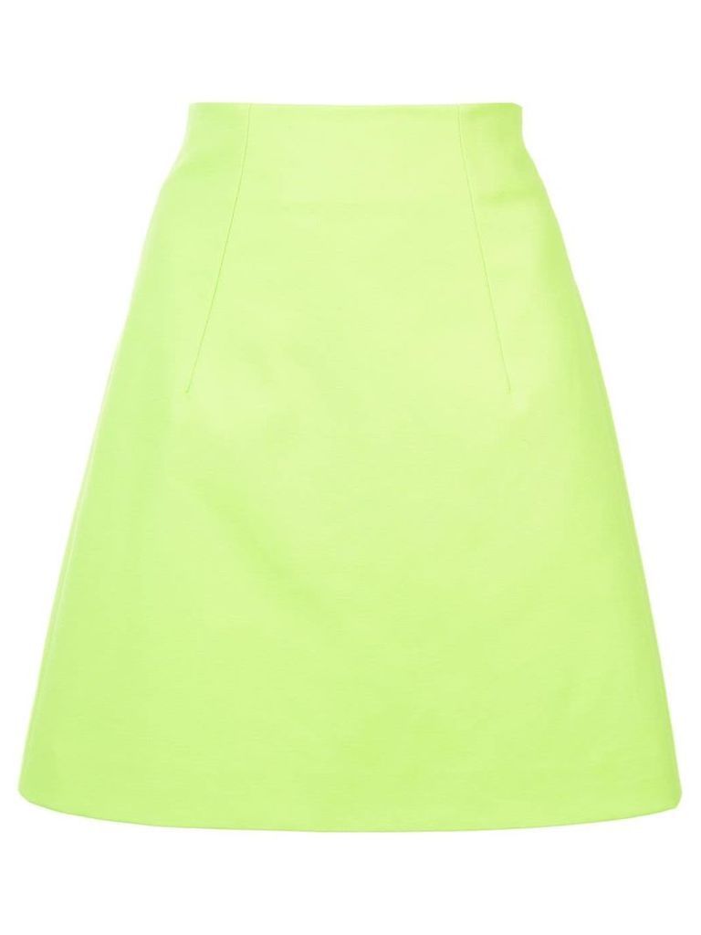 Delpozo A-line skirt - Green