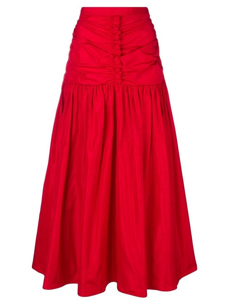 Stella McCartney fitted waist skirt - Red