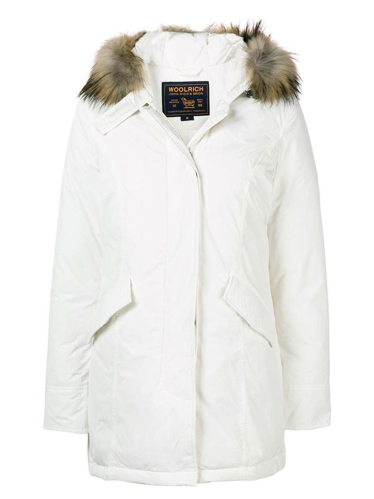 Woolrich padded down parka - White