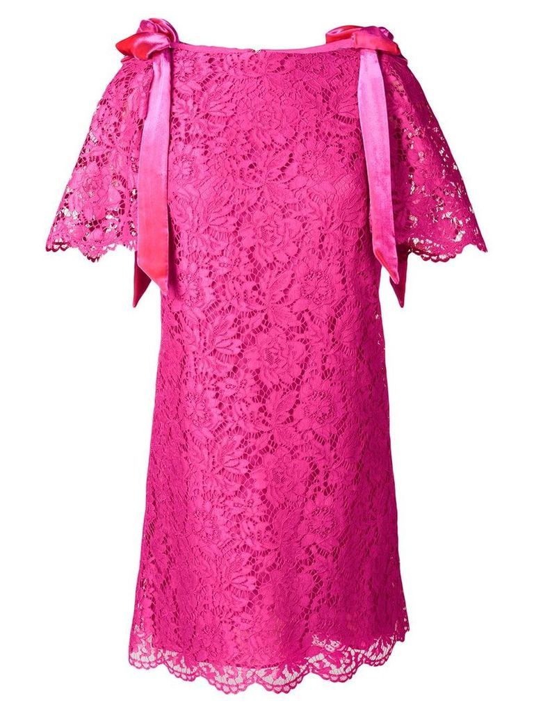 Valentino lace short dress - Pink