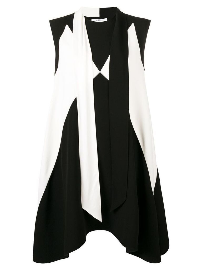 Givenchy scarf collar dress - Black