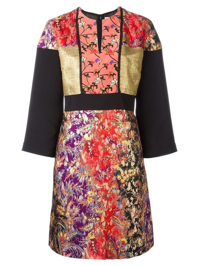 Etro floral jacquard dress - Multicolour
