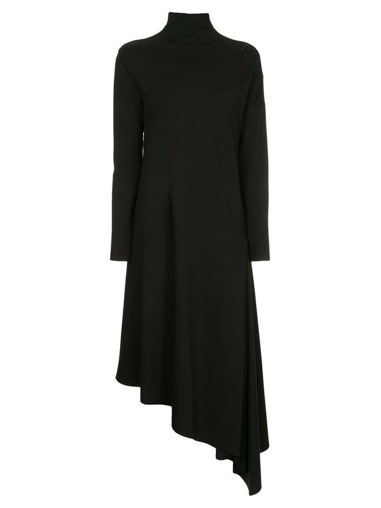 Ll By Litkovskaya asymmetric jersey dress - Black