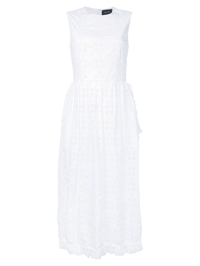 Simone Rocha broderie anglaise dress - White
