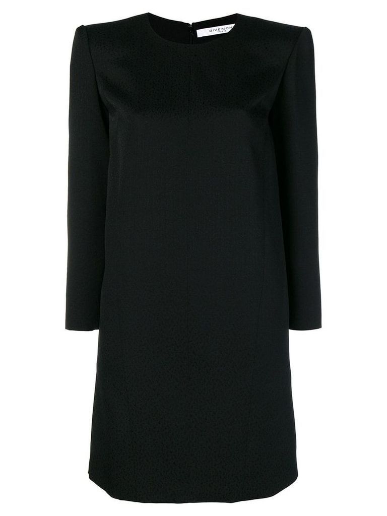 Givenchy round neck shift dress - Black