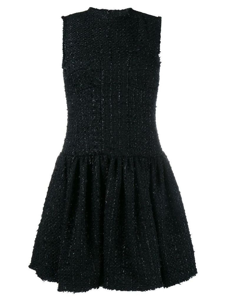 Simone Rocha tweed shift dress - Black