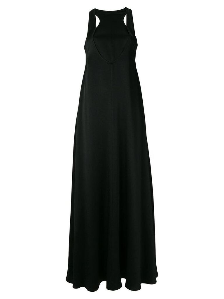 Valentino cut-out detailed evening dress - Black