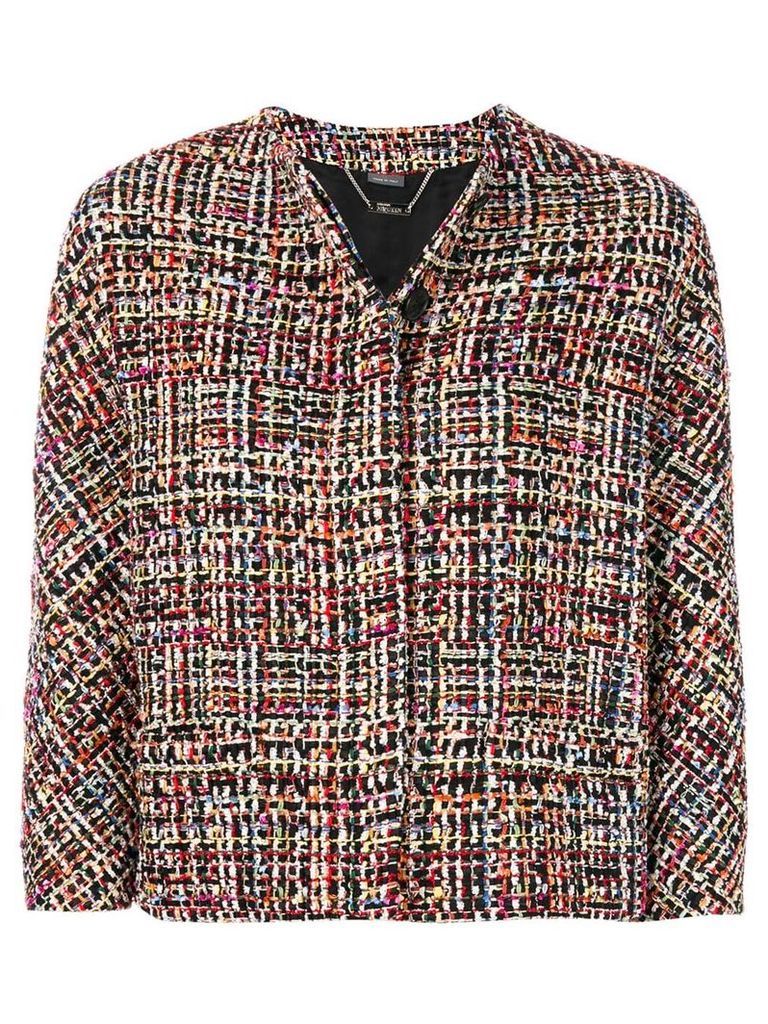 Alexander McQueen Wishing Tree tweed jacket - Multicolour
