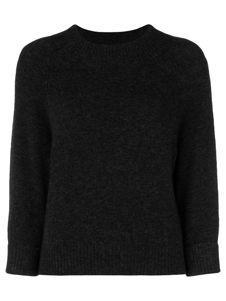 3.1 Phillip Lim cropped high neck sweater - Grey