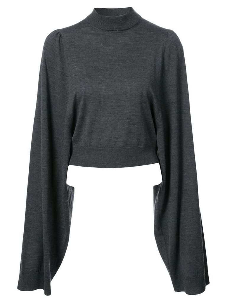 Vera Wang classic long-sleeve sweater - Black