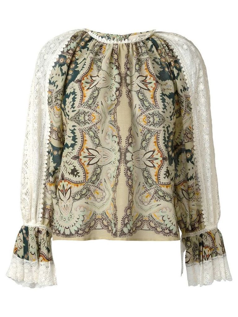 Etro floral print blouse - Multicolour