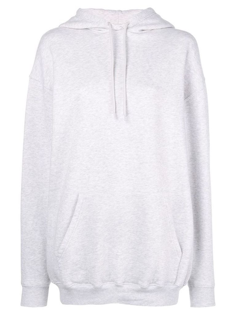 Balenciaga logo hood hoodie - Grey
