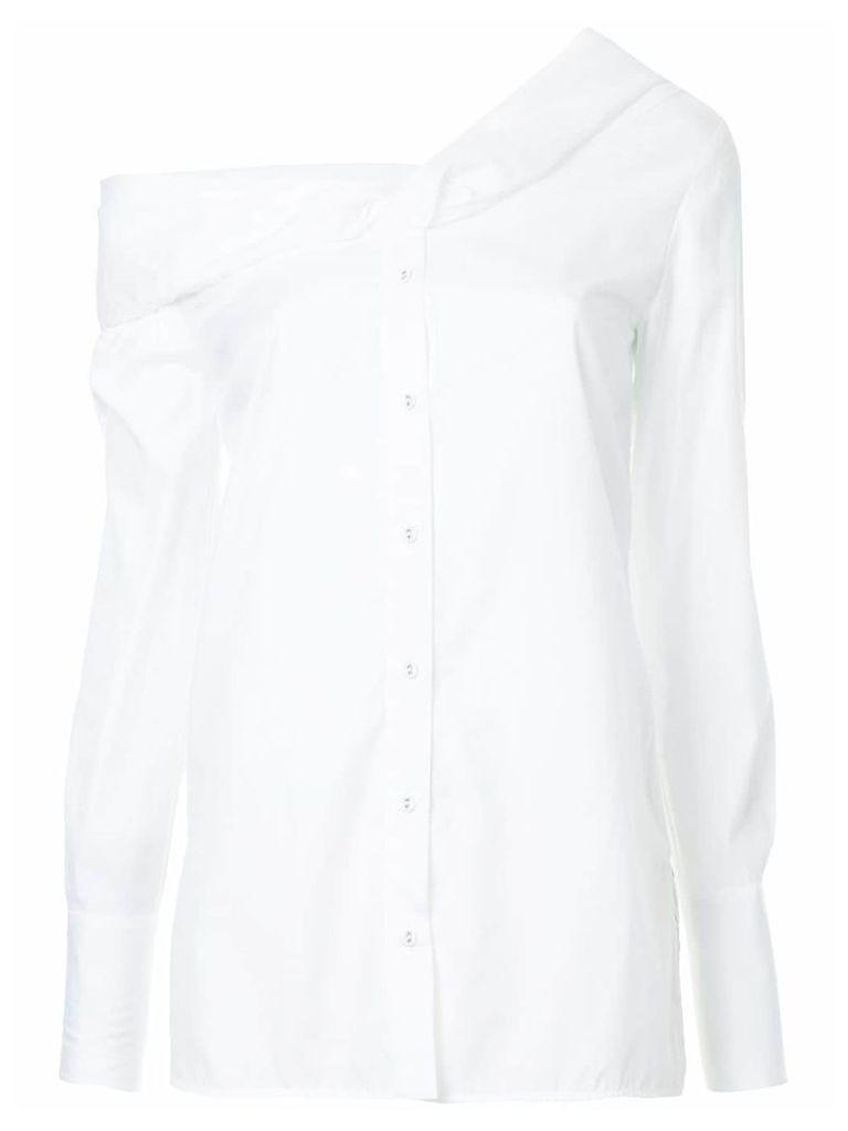 Victoria Victoria Beckham off-the-shoulder shirt - White