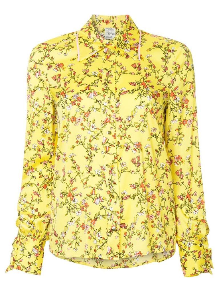 Baum Und Pferdgarten floral print shirt - Yellow