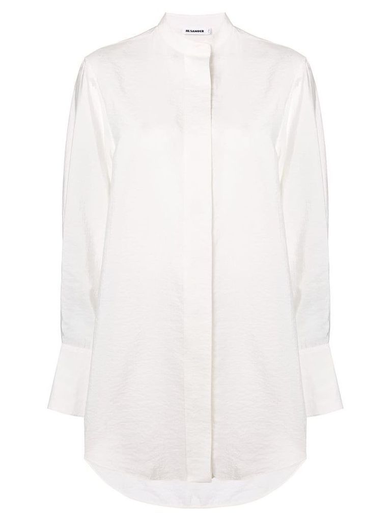 Jil Sander oversized shirt - White