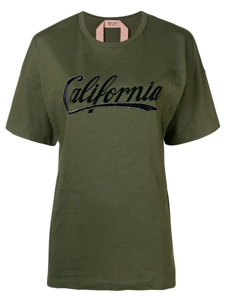 Nº21 California short-sleeve T-shirt - Green