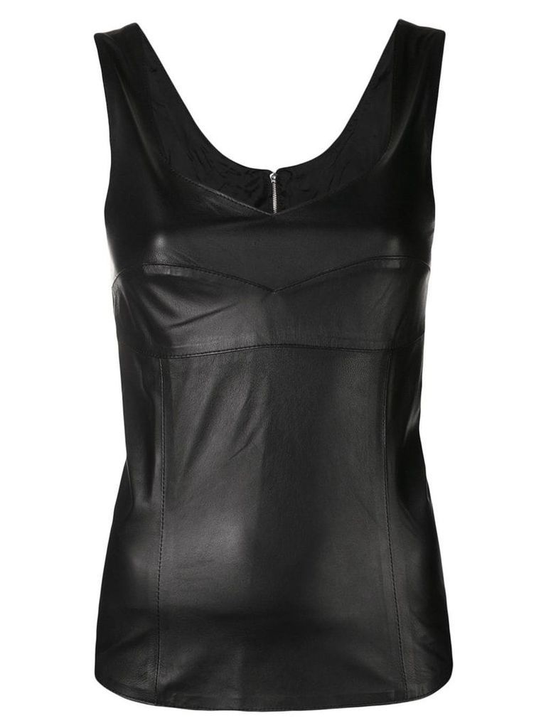 Manokhi fitted tank top - Black