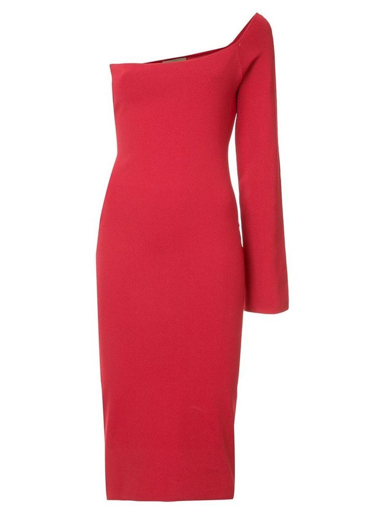 Solace London off the shoulder dress - Red