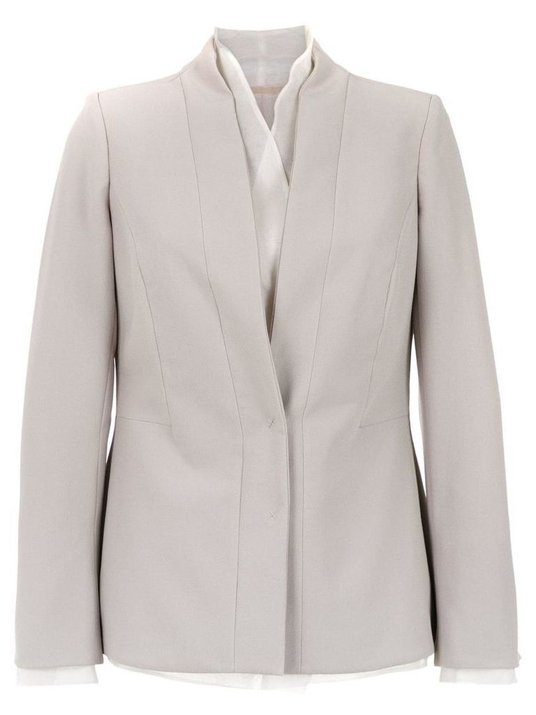 Mara Mac panelled blazer - Grey