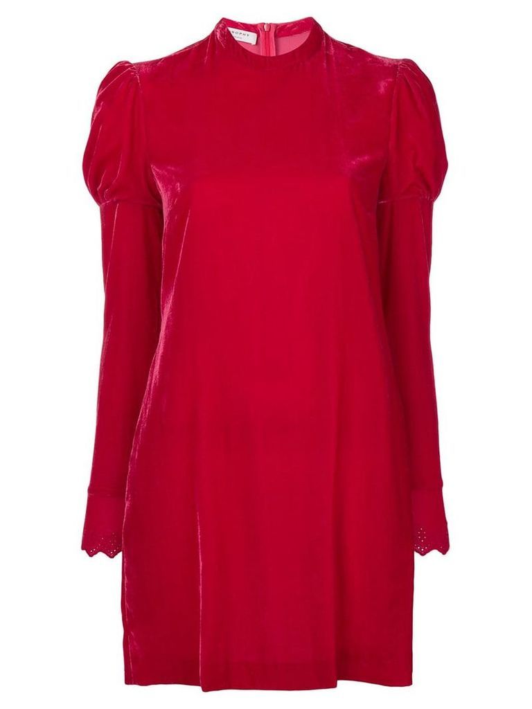 Philosophy Di Lorenzo Serafini puff sleeve dress - Red