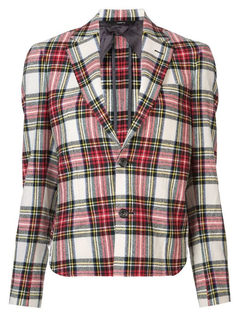 R13 checked jacket - Red