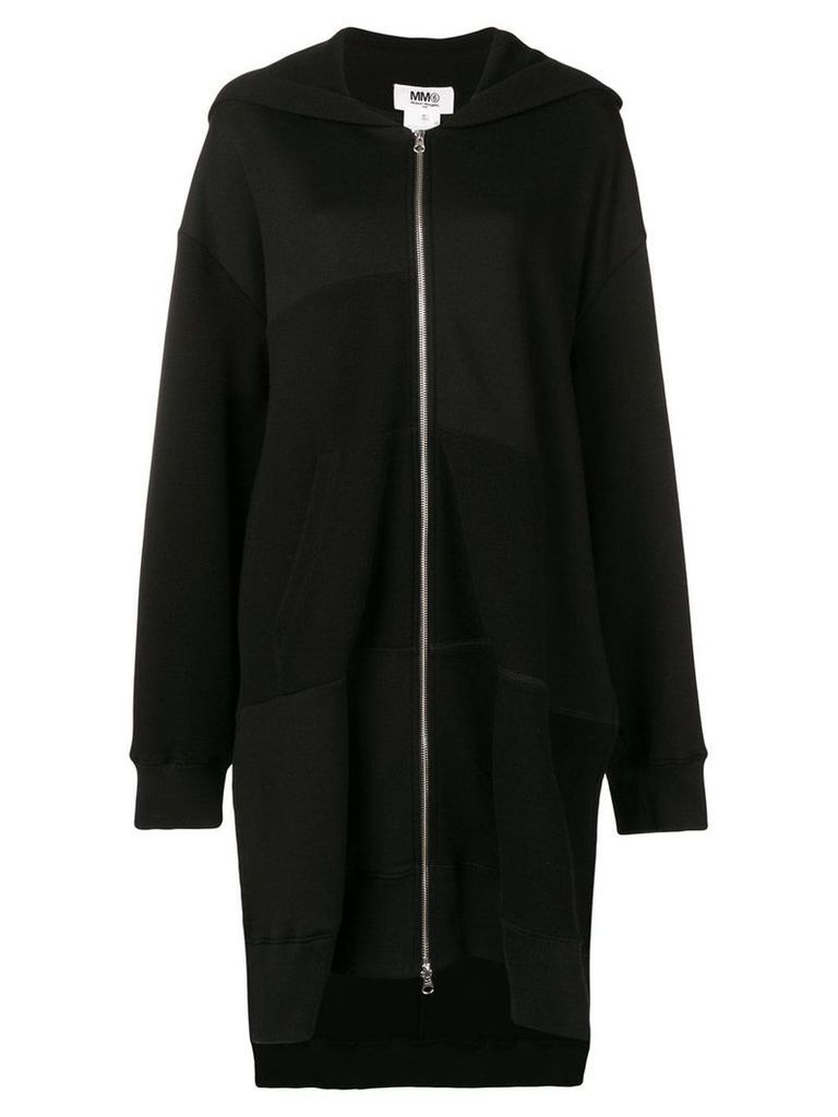 Mm6 Maison Margiela oversized hoodie - Black