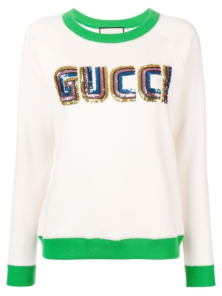 Gucci logo sweatshirt - White