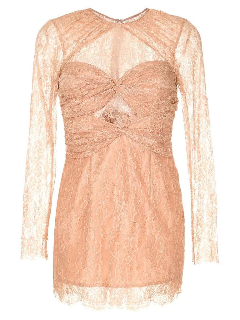 Alice McCall Not Your Girl dress - Neutrals