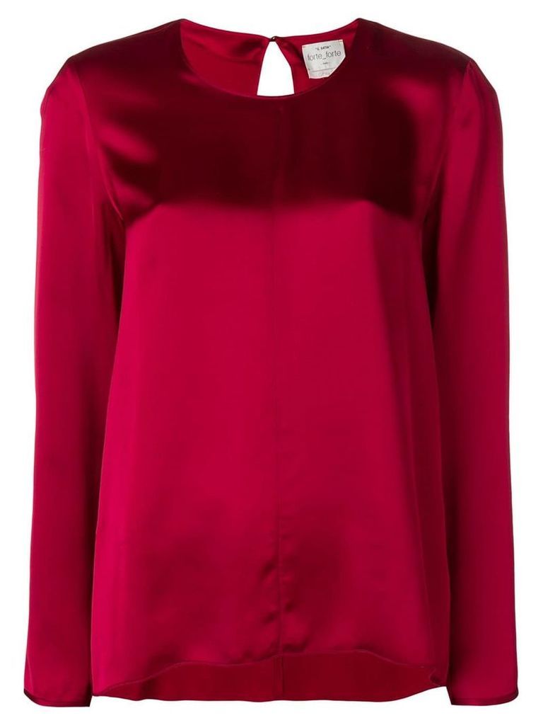 Forte Forte plain blouse - Red