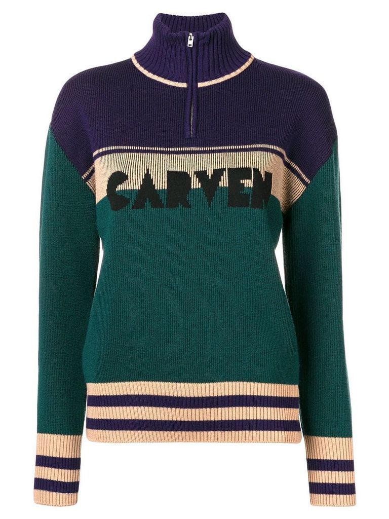 Carven Scarabee sweater - Green