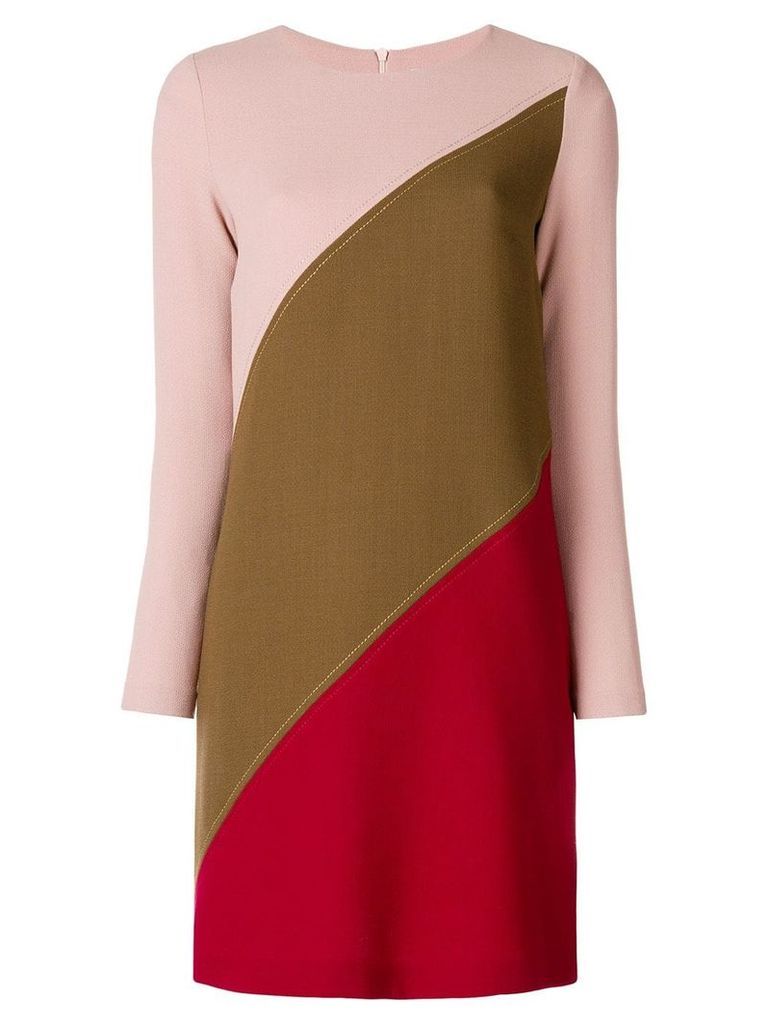 P.A.R.O.S.H. panelled shift dress - Pink
