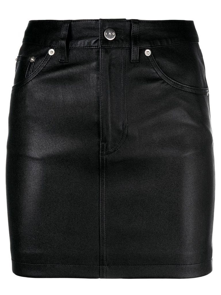 Iro fitted short skirt - Black