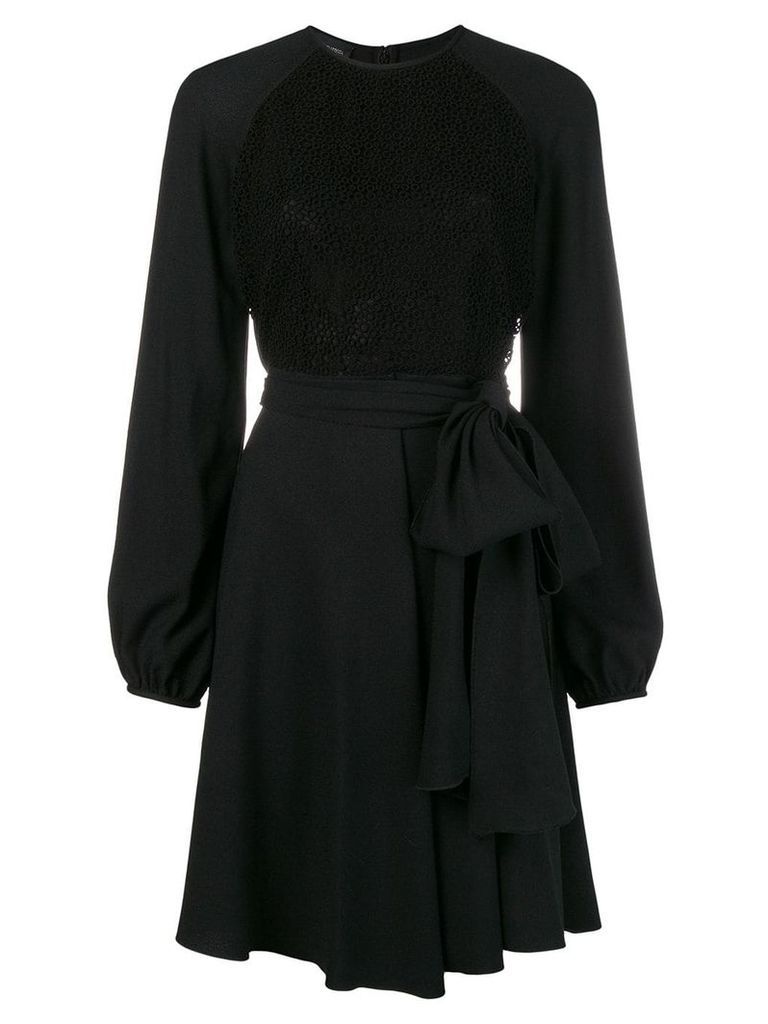Giambattista Valli flowy mini dress - Black