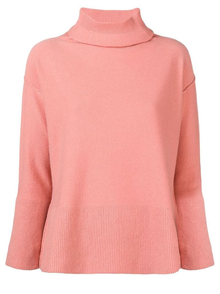 Antonelli turtleneck fine knit sweater - Pink