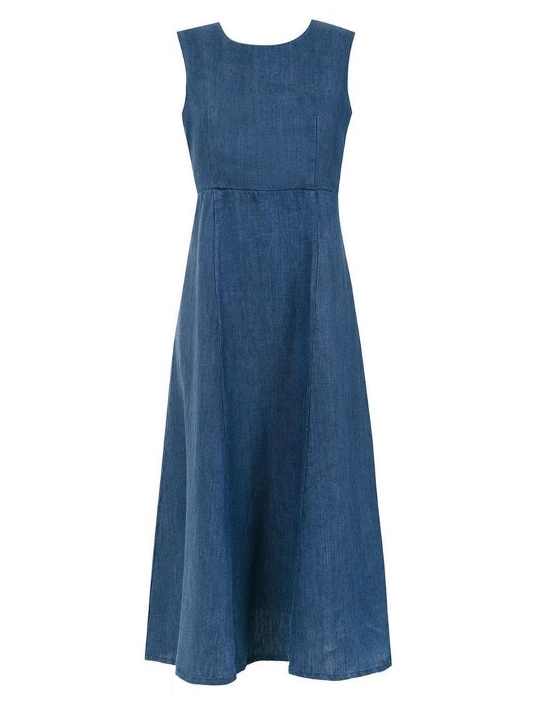 Osklen flared dress - Blue