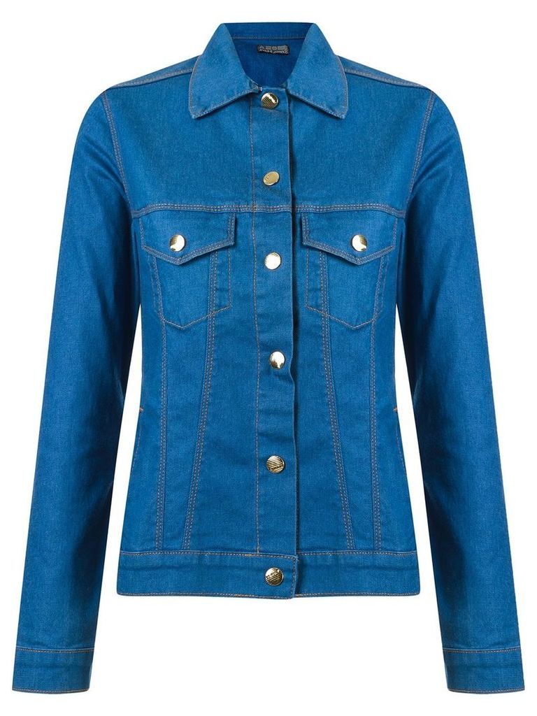 Amapô slim fit denim jacket - Blue