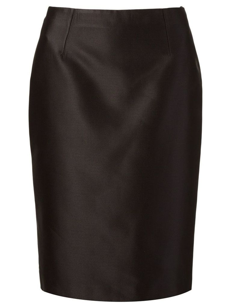 Martha Medeiros zibeline pencil skirt - Black