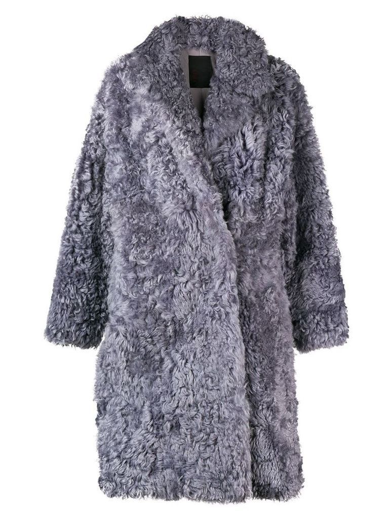 Liska loose fitted winter coat - Grey